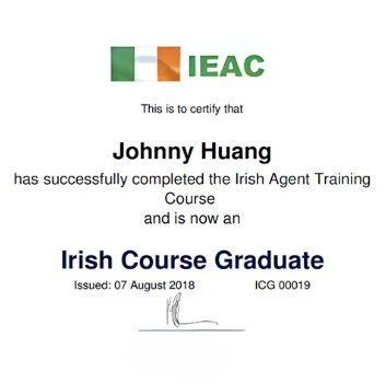 IEAC 愛爾蘭官方認證顧問