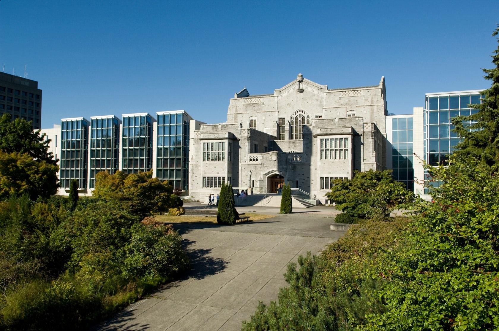University of British Columbia UBC 英屬哥倫比亞大學校園
